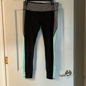 MTA sport fitness color block leggings